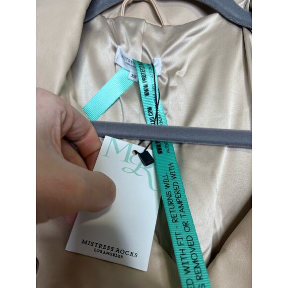 Mistress Rocks LA Finesse Vegan Oversized Jacket - Picture 5 of 9